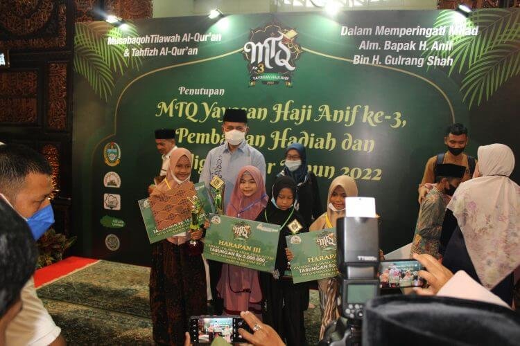 DAFTAR PEMENANG MTQ  YAYASAN HAJI ANIF KE-3 TAHUN 2022