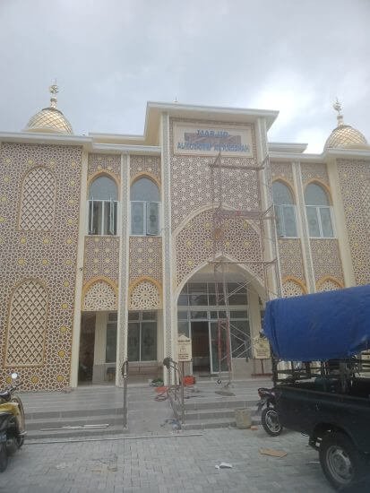 Ketua Yayasan Haji Anif Meresmikan Masjid Al Musannif Ke-42 yakni Masjid AL Musannif Ar Raudhah Binjai.