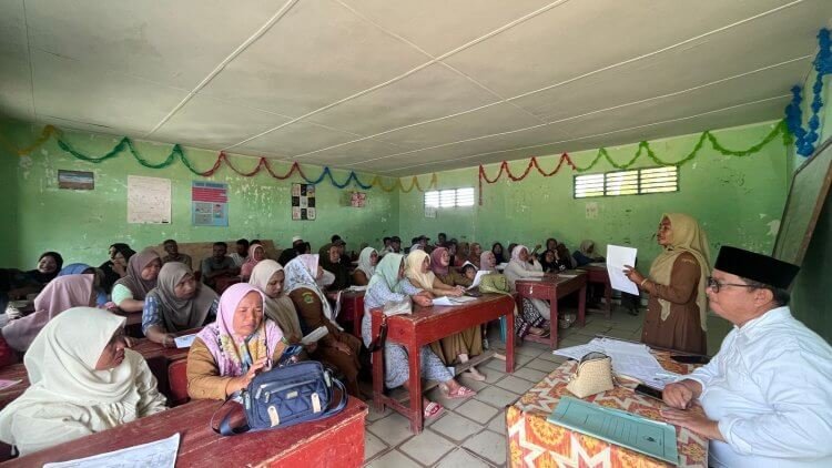 Sosialisasi E Ijazah Di MTs Hubbul Wathan Yayasan Haji Anif Tabuyung – Madina