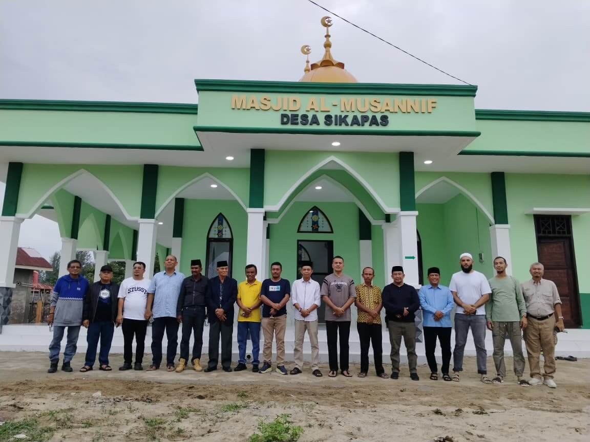 Ketua Yayasan Haji Anif Resmikan Masjid Al-Musannif Ke-58 dan 59