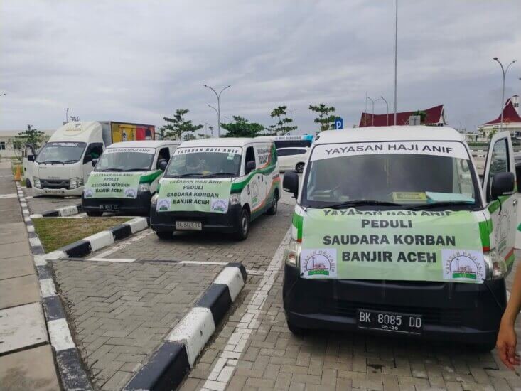 Yayasan Haji Anif Berangkatkan 3 Unit Mobil PKM Ke Aceh Tamiang, Bantu Pulihkan Fungsi Masjid