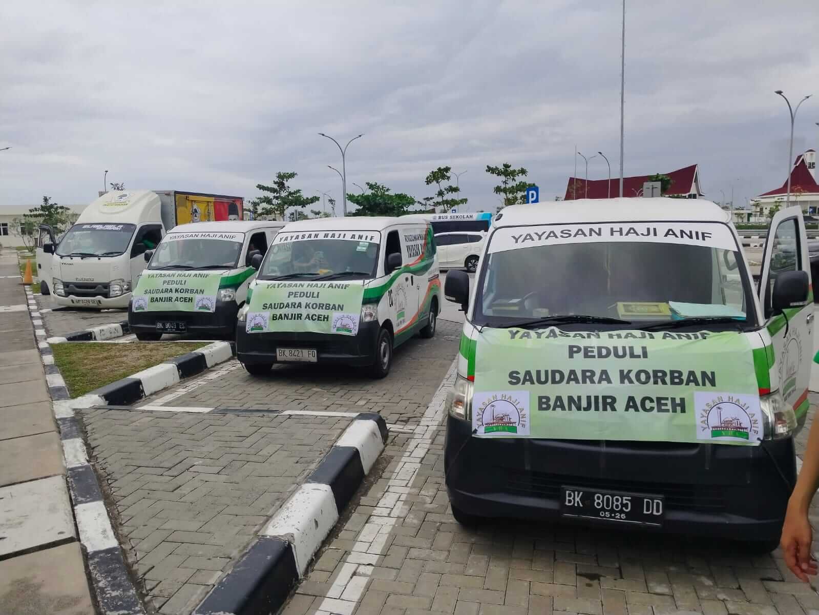 Yayasan Haji Anif Berangkatkan 3 Unit Mobil PKM Ke Aceh Tamiang, Bantu Pulihkan Fungsi Masjid