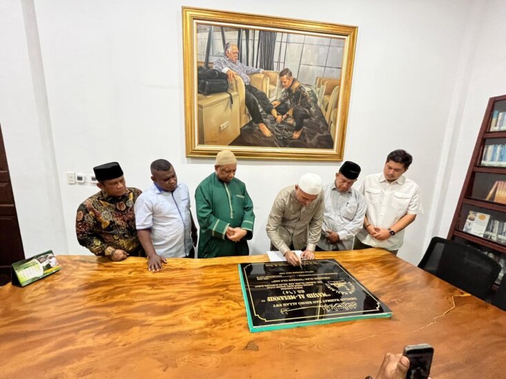Ketua Yayasan Haji Anif Meresmikan Masjid Al-Musannif Ke-65