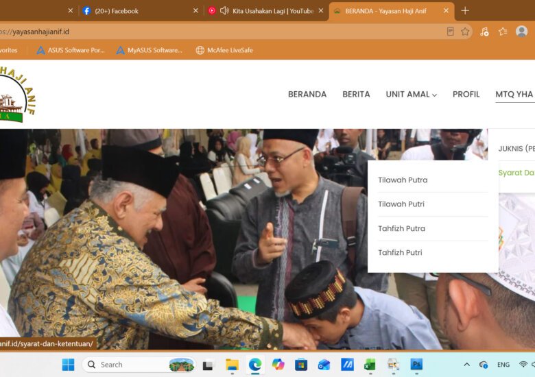 Tutorial Cara Mendaftar Online MTQ YHA Ke-7 Tahun 2026