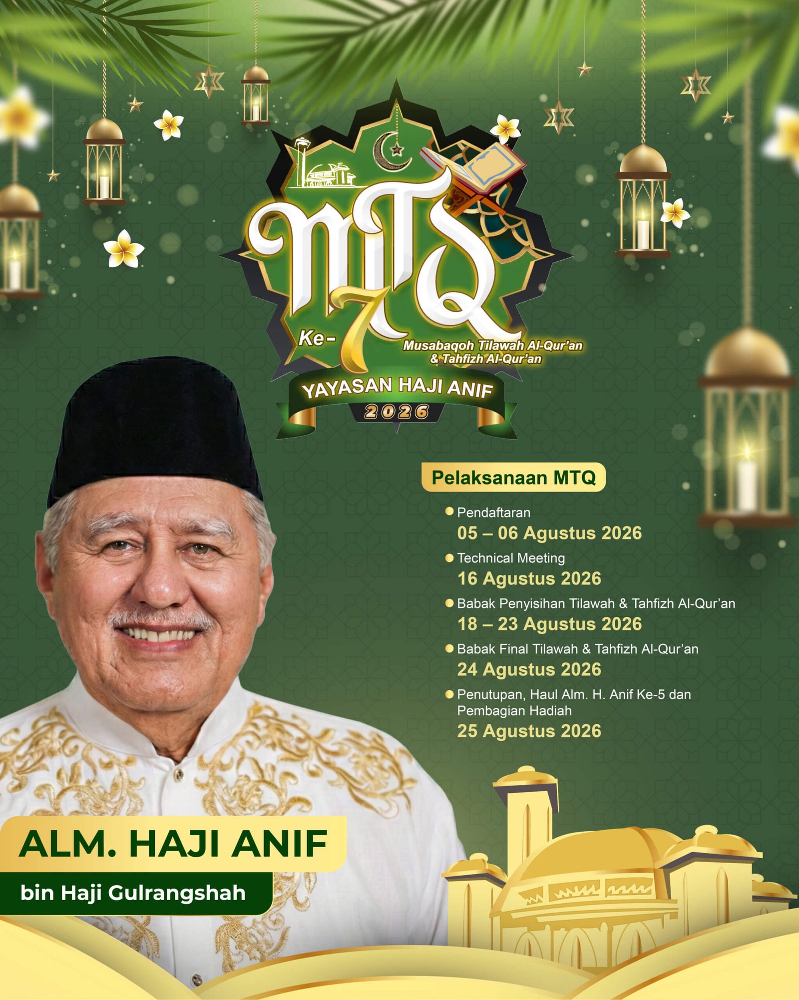 MTQ Yayasan Haji Anif Ke-7 Tahun 2026